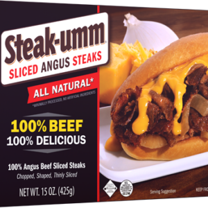 Steak-umm 100% Angus Beef Sliced Steaks box
