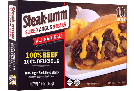 100% Angus Beef Sliced Steaks