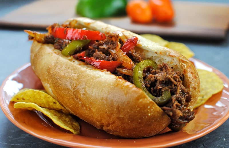 Zingy Steak-umm® & Pepper Sandwich