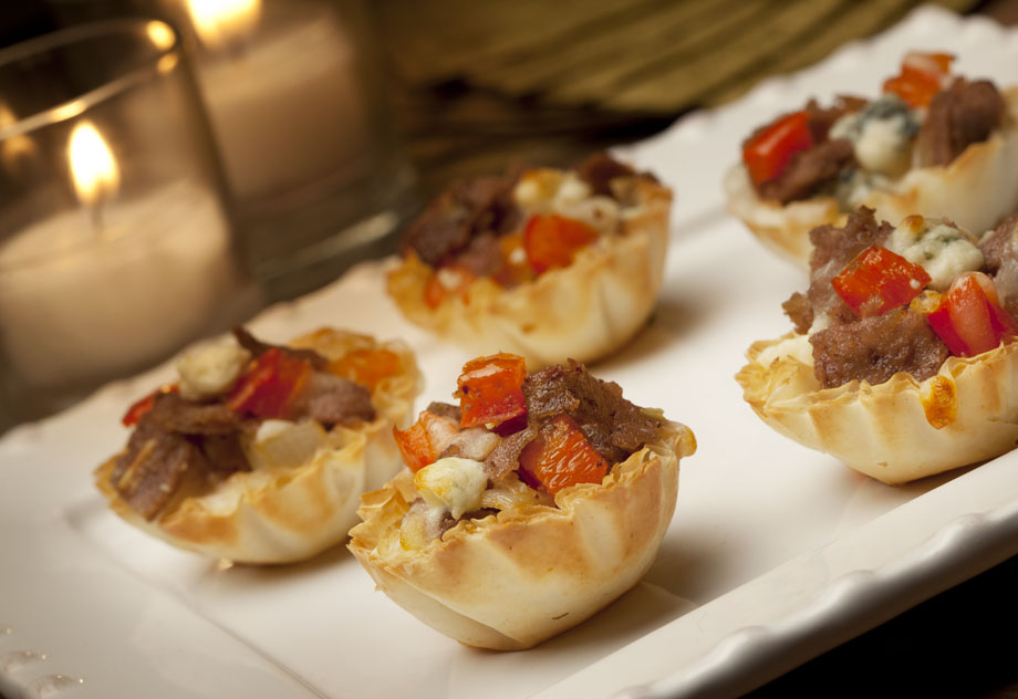 Steak-umm® ‘n Cheese Phyllo Cups