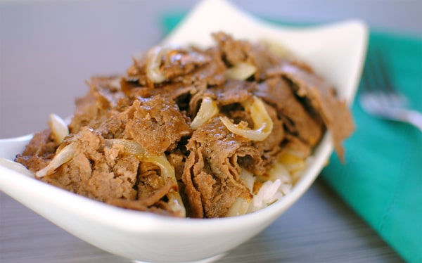 Steak-umm®-Style Yoshinoya Beef Bowls