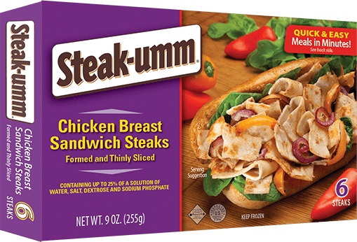 Chicken Breast Sandwich Steaks