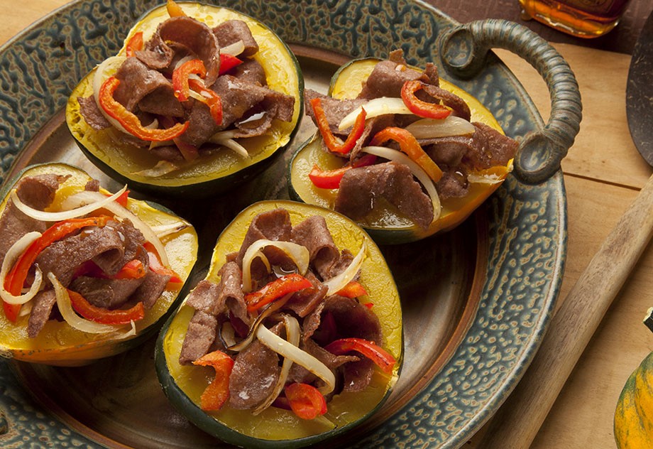 Steak-umm® Stuffed Acorn Squash