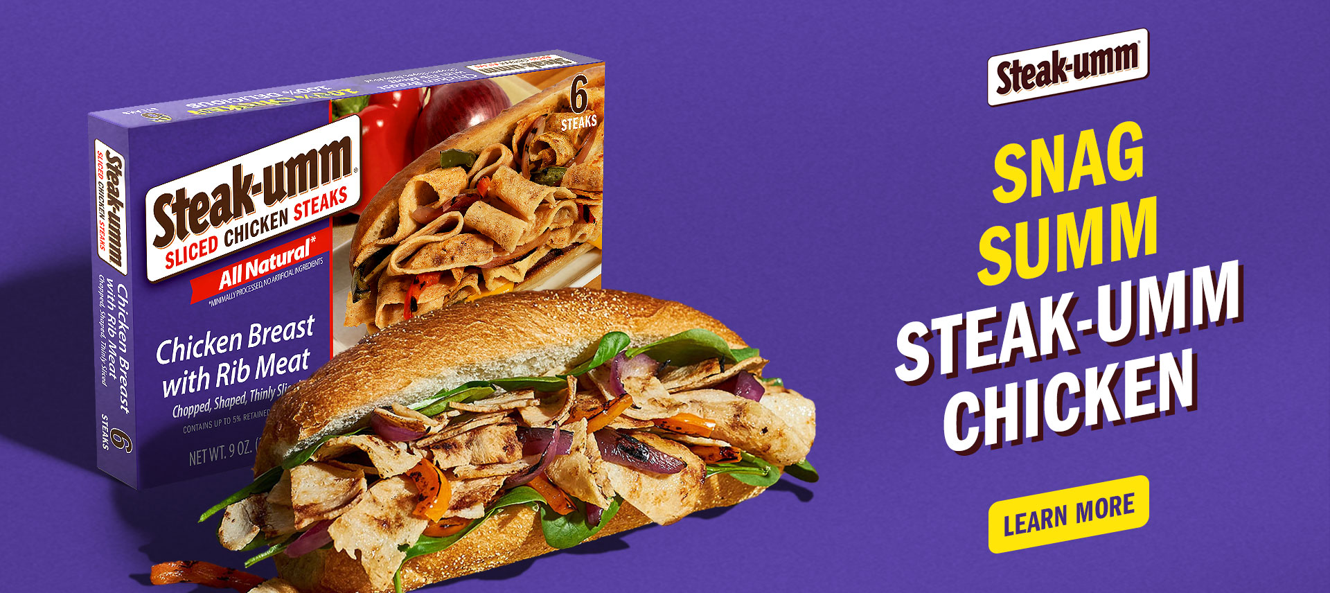 Snag summ new Steak-umm chicken