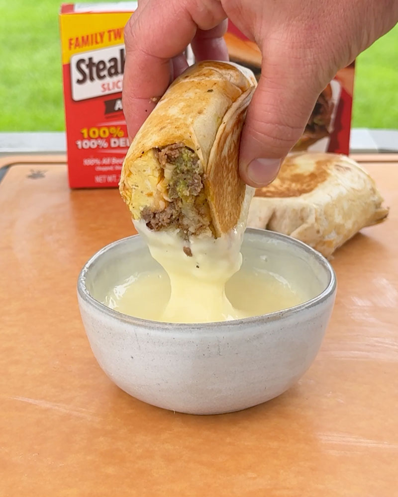 Steak & Egg Breakfast Burritos