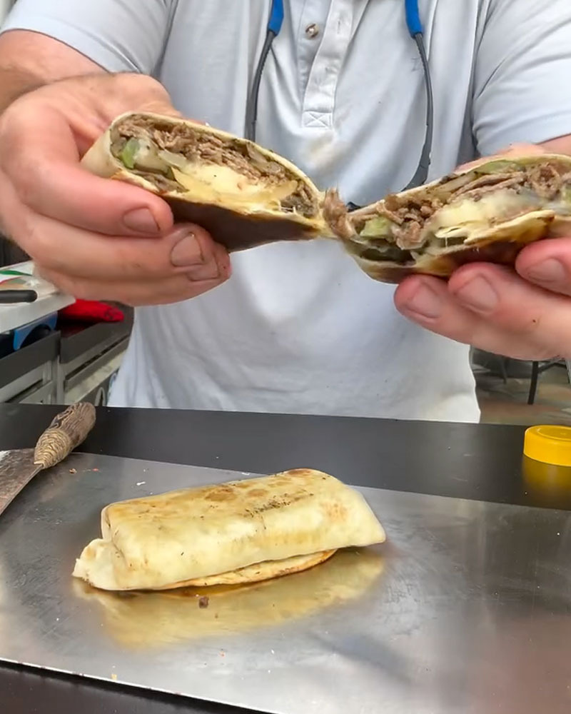 Cheesesteak Burritos
