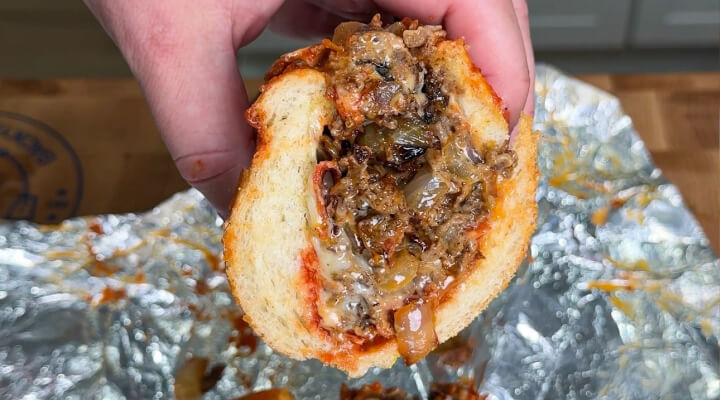 Pizza Philly Cheesesteaks