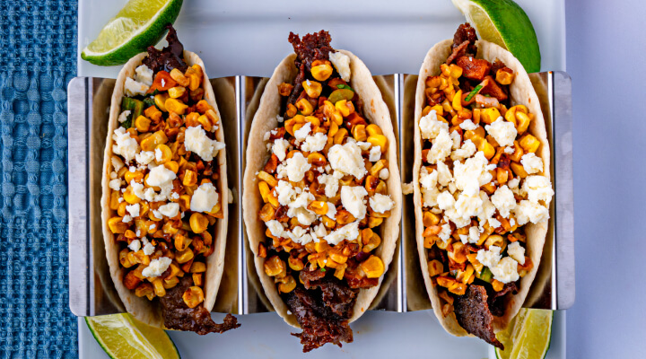 Fall Inspired Carne Asada Tacos